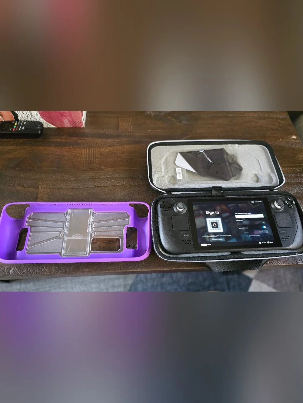 Portable Gaming Console in Black